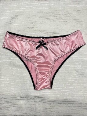 NWT Rare HTF Victoria’s Secret Sexy Little Things Panties Size L Pink Black